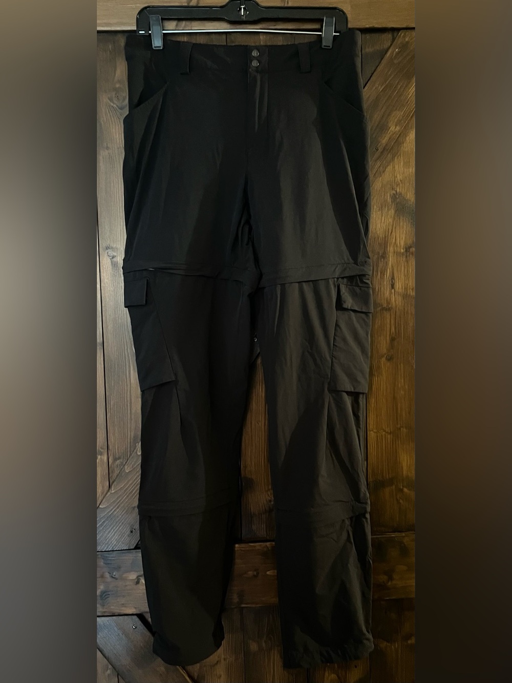 Women's AKHG Duluth Roadless 3 in 1 Convertible Pants in Black Sz 8 Avg